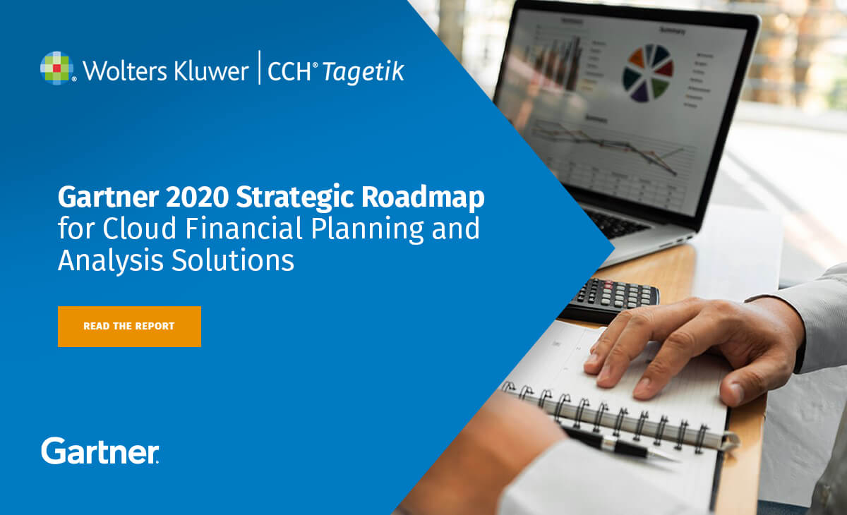 Gartner的2020年FP&A解决方案战略路线图 CCH Tagetik
